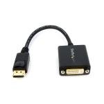 Startech.com Adaptador De displayport conversor 1080p dvid cable convertidor tipo dongle 1.2 conector pestillos dp2dvi2 pasivo externo para mf 1920x1200