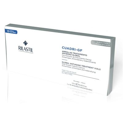 Ampollas Tratamiento Facial Antiedad Global Rilastil Cuadri Gf 10 X 1,5ml