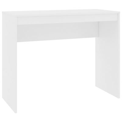 Vidaxl Blanco Escritorio De Aglomerado 90X40x72 Cm