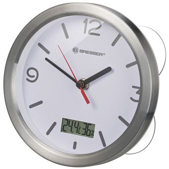 Reloj de baño Bresser My Time con termómetro/higrómetro – Shopavia