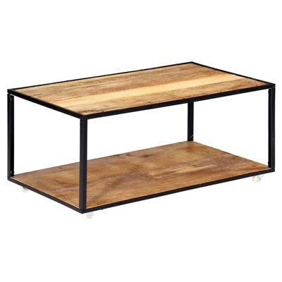 Vidaxl Mesa De Centro Madera Reciclada 90X50x40 Cm
