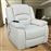 Sillón Relax Deluxe Masaje Maximum -, Con Calor Lumbar, 8 Motores De Vibración Maximum- Beige_1