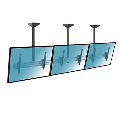 Soporte De Techo Kimex 031-4300k1 Para 3 Tv 45""-50"" , Altura 100 Cm