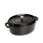 Staub Cacerolacocotte De hierro fundido ovalada 33 cm 67 405093220 cocotte