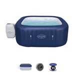 Spa Hinchable Bestway Lay-Z-Spa Hawaii Para 4-6 personas Cuadrado180x180x71 cm