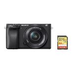Sony A6400 Negro KIT SEL 16-50MM F3.5-5.6 OSS Negro + SD 64Go