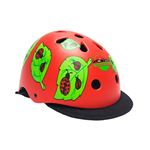 Casco Park City Rojo Bugs