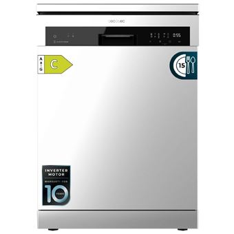 Lavavajillas independiente Cecotec Bolero Aguazero 6500 60cm 15 servicios Blanco C - 1