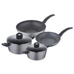 Batería de Cocina Bergner Q2918 76919 6 Piezas Gris