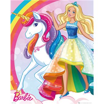 barbie y su unicornio