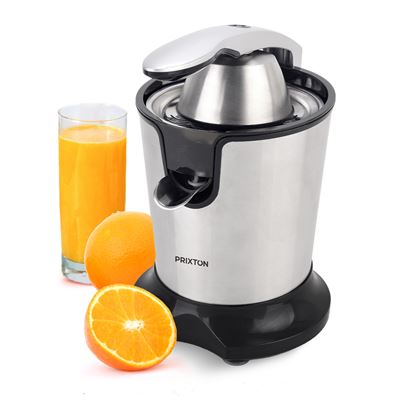 Exprimidor de Naranjas Eléctrico Prixton Potencia 300 W Capacidad 270 ml  Acero Inoxidable - Desayuno - Los mejores precios