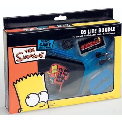 4gamers Officially Licensed bart bundle for ds lite nintendo importación inglesa pack simpson nds litear