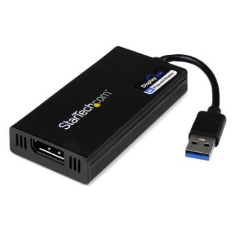 Adaptador StarTech.com Gráfico Externo Multi Monitor USB 3.0 a DisplayPort™ Ultra HD 4K Certificado DisplayLink™ - 1