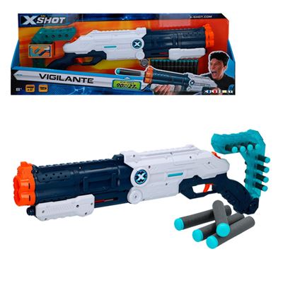 X-Shot - Pistola Vigilante con 12 dardos, ColorBaby 46271