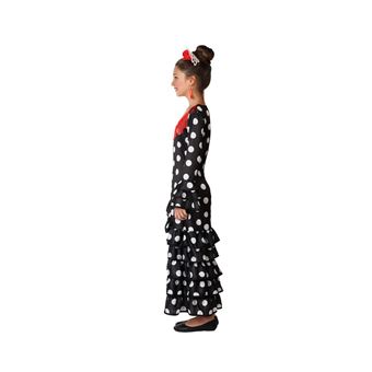 Disfraz flamenca negro niña infantil 10 a 12 años, Juegos de disfraces, Los  mejores precios