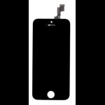 iPhone 5 S pantalla negro PREMIUM cristal y LCD premontado chasis completo
