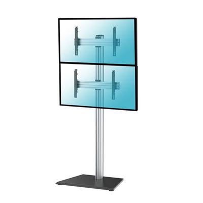Soporte Suelo Para 2 Pantallas Kimex 40""-65"" , Altura 240 Cm
