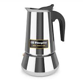 Cafetera Italiana Orbegozo KFI960 9 Tazas Inox - 1