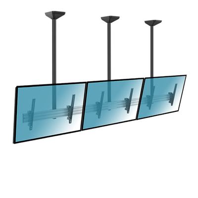 Soporte De Techo Kimex 031-4300k3 3 Pantallas 45""-50"" , Altura 150 Cm
