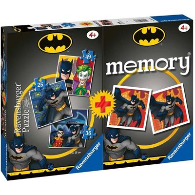 Pack Memory y Puzzle Triple Batman