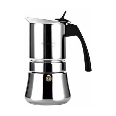 Cafetera Italiana Fagor Étnica Acero Inoxidable 10 Tazas Negro