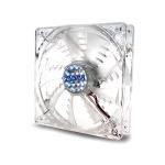 Zalman Zm-F1 led Shark-Fin 80x80x25 luz Azul