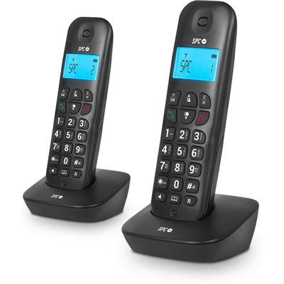 Teléfonos Inalámbricos Spc Air Pro Dúo Con Pantalla Iluminada, Manos Libres
