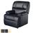 Sillón Relax Deluxe Masaje Reclinable, Calor Lumbar, 8 Motores De Vibración, (Negro)_1