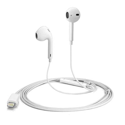 Auriculares Blancos Cool Stereo Con Micro para iPHONE X