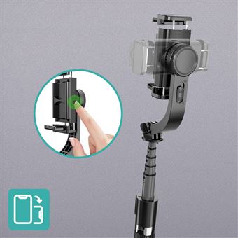 Palo Selfie Estabilizador Smartphone Trípode Integrado Mando Bluetooth  Negro - Palos Selfie / Monopod - Los mejores precios