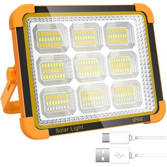 Foco Solar 100 Watios PLANET SD5795 NARANJA - 1