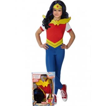 Herencia semanal Razón Disfraz Wonder Woman classic para niña en caja Original - Talla - 7-8 años,  Juegos de disfraces, Los mejores precios | Fnac