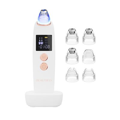 Masajeador Facial Exfoliante Con Microdermoabrasión Con Diamante Y Luz Azul Beautifly Derma Pro 7 Piezas