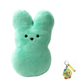Peluche Goserda Conejo de Llavero Verde 25cm - 1