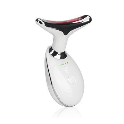 Instrumento De Belleza Para Cuello Y Cara Con Luz Pulsada Led Dam Blanco