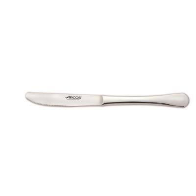 Cuchillo De Postre Arcos Madrid 555600 Monoblock De Una Pieza De Acero Inoxidable 18/10, Espeso R 3 Mm Y Hoja De 10 Cm En Caja