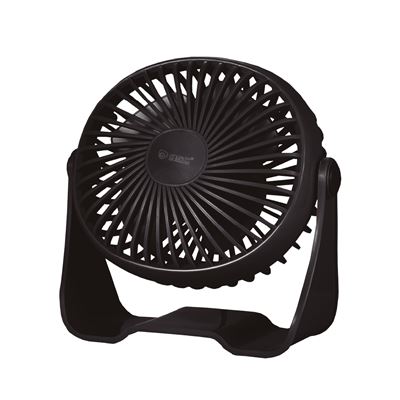 Mini Ventilador Sobremesa Gsc Usb Alua Ø15cm 3w Negro