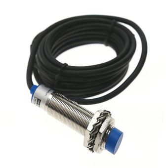 Sensor interruptor de proximidad inductivo BeMatik 6-36 VDC PNP NO M18 Sn:8mm