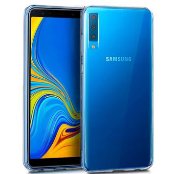 Funda de Silicona Cool para Samsung A750 Galaxy A7, Transparente