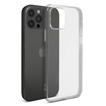 Silver View - Carcasa y protector de lente para iPhone 12 Pro Max, suave,  delgada, ultrafina, transparente