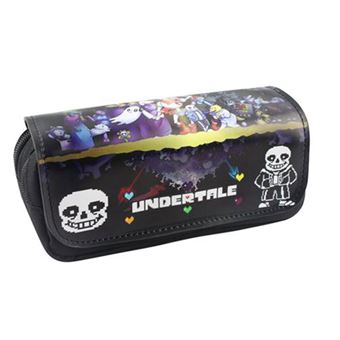 Estuche Undertale Negro 20x9x6,5cm - 1