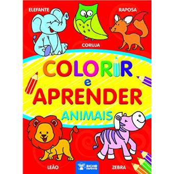 Animais - Coleção Colorir E Aprender - Jefferson Ferreira -5% en libros ...