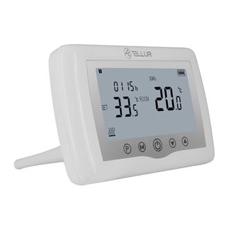 Termostato inteligente WiFi Tellur Bianco - Instalaciones y equipos de  seguridad para el hogar - Los mejores precios