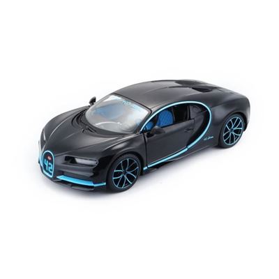 MAISTO Bugatti Chiron Special Edition Coche 0-400-0 km / h 42s 1/24 - Negro