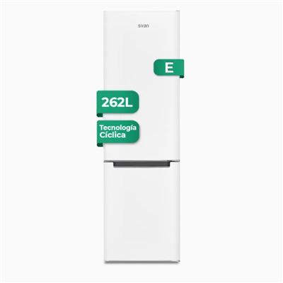 Frigorífico Combi Svan Sc185502e 262l Blanco E