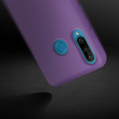 Funda de silicona Huawei P30 Pro (morado) 