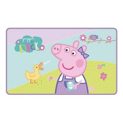 Alfombra Peppa Pig Violeta