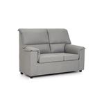 Sofá Saga 2 plazas tanuk gris perla 125x82 desenfundable fabricado en españa tejido con sistema limpieza acualine