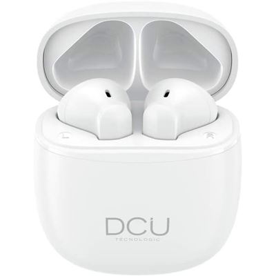 Auriculares Dcu Tecnologic Earbuds Intraurales Blanco