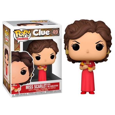 Figura Funko POP! Clue Miss Scarlet with Candlestick